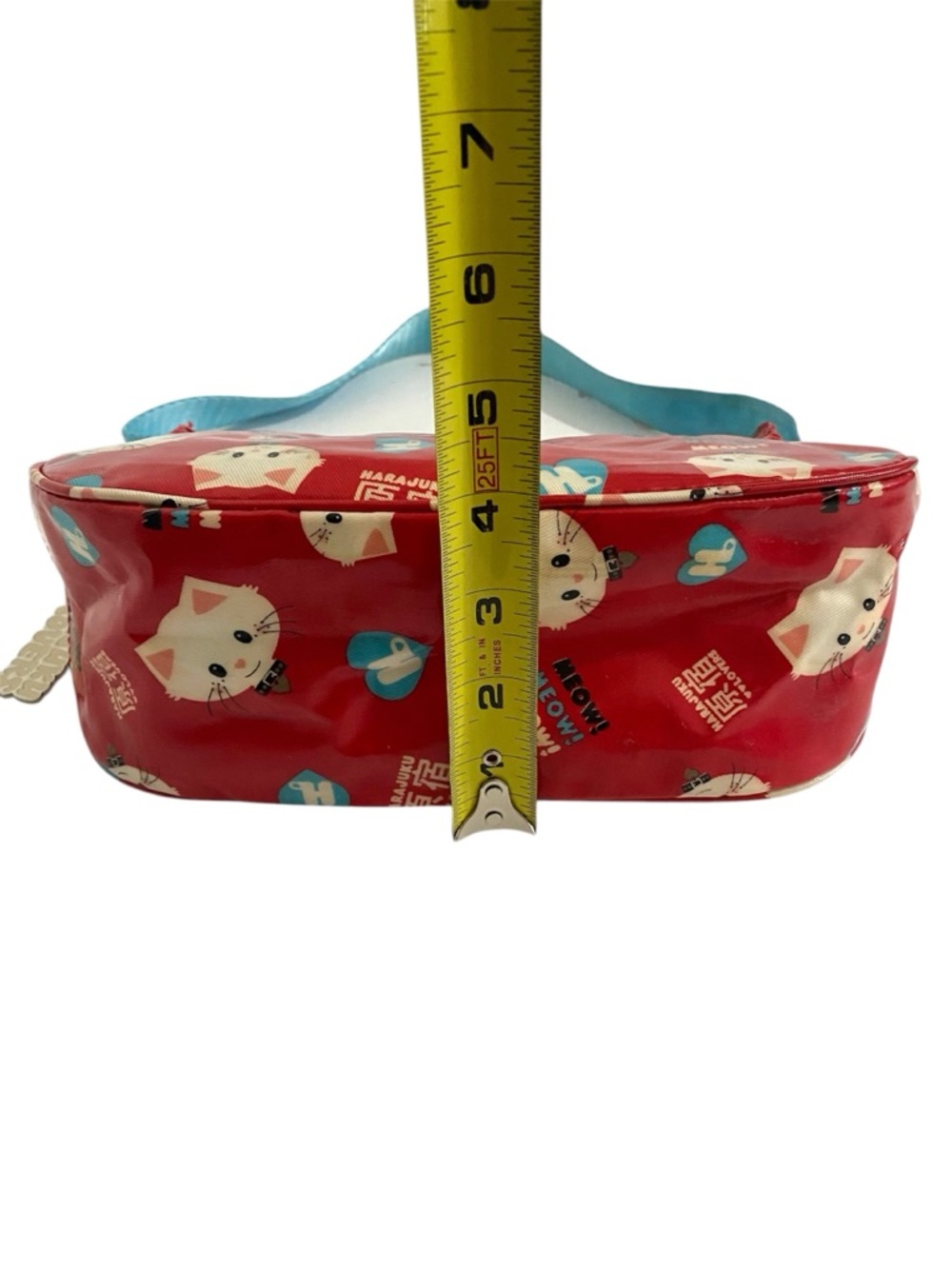 Y2K Harajuku Lovers Gwen Stefani Cats Meow Mini Shoulder Bag Baguette - Picture 8 of 13